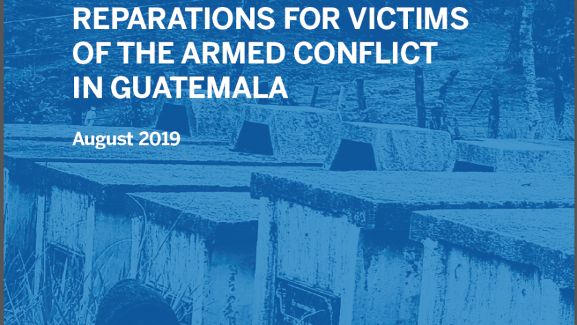 Report: A Promise to be Fulfilled: Reparations for Victims of the Armed ...